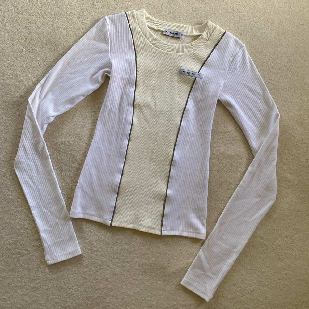 mymummadeit white long sleeve shirt